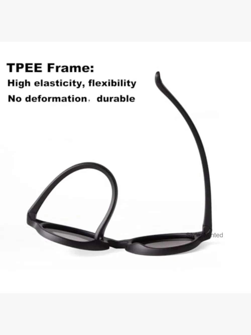 Baby Sunglasses UV400 Polarized TPEE Flexible Frame Adjustable Strap 0-24 Months